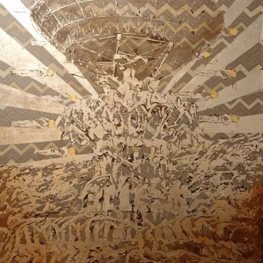 Painting for sale online - The Human Tower