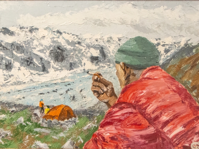 Painting for sale online - Let the whole world wait