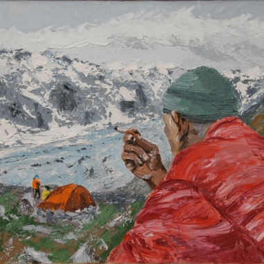 Painting for sale online - Let the whole world wait
