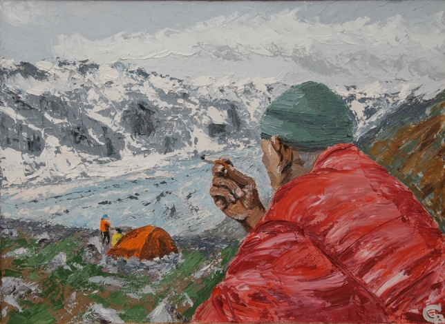 Painting for sale online - Let the whole world wait