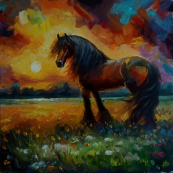 Painting for sale online - На заре