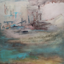 Painting for sale online - Warm October Copper House