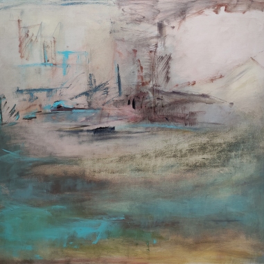 Painting for sale online - Warm October Copper House