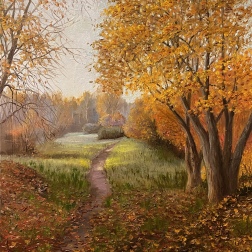 Painting for sale online - Golden autumn