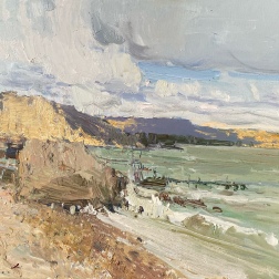 Painting for sale online - Autumn surf