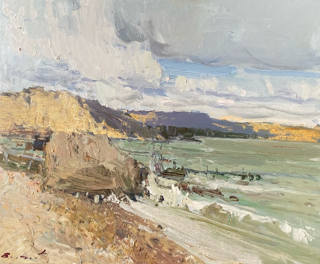 Painting for sale online - Autumn surf