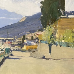 Painting for sale online - Spring on Orekhovaya