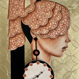 Painting for sale online - Keeper of Time II