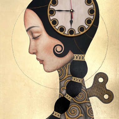 Painting for sale online - Хранительница времени I