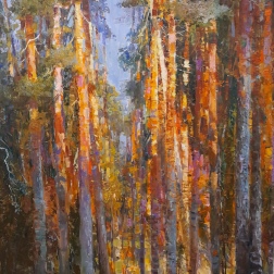 Painting for sale online - Evening organ