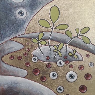 Painting for sale online - Golden conditions