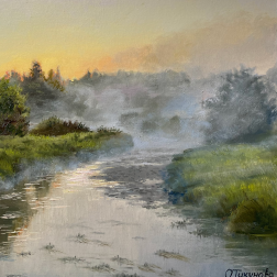 Painting for sale online - The fog is spreading 