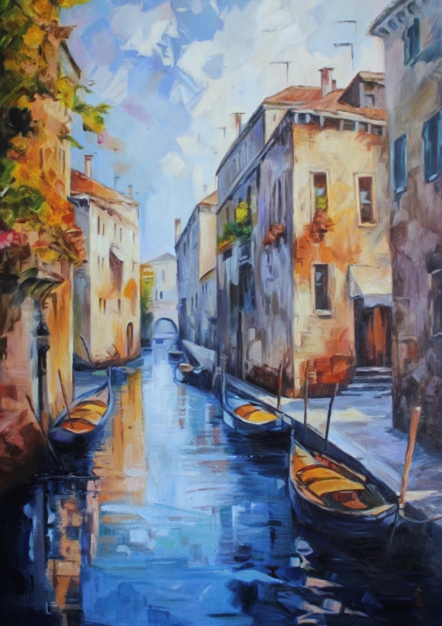 Painting for sale online - Venice-The Pulse of Water