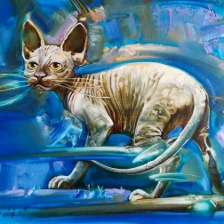 Painting for sale online - Сфинкс