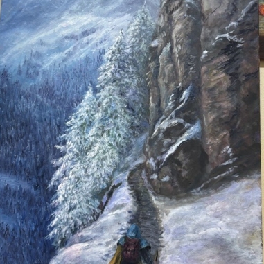 Painting for sale online - The Wind of Wanderlust