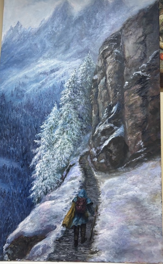 Painting for sale online - The Wind of Wanderlust