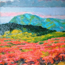 Painting for sale online - Цветущая долина