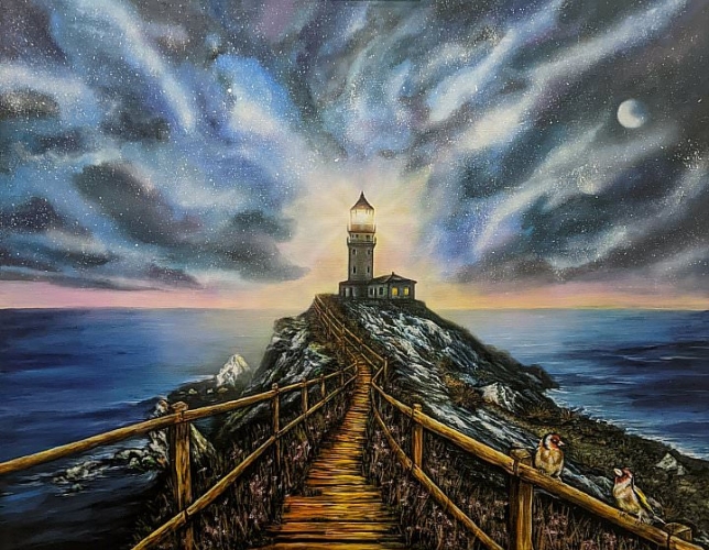Painting for sale online - Lighthouse