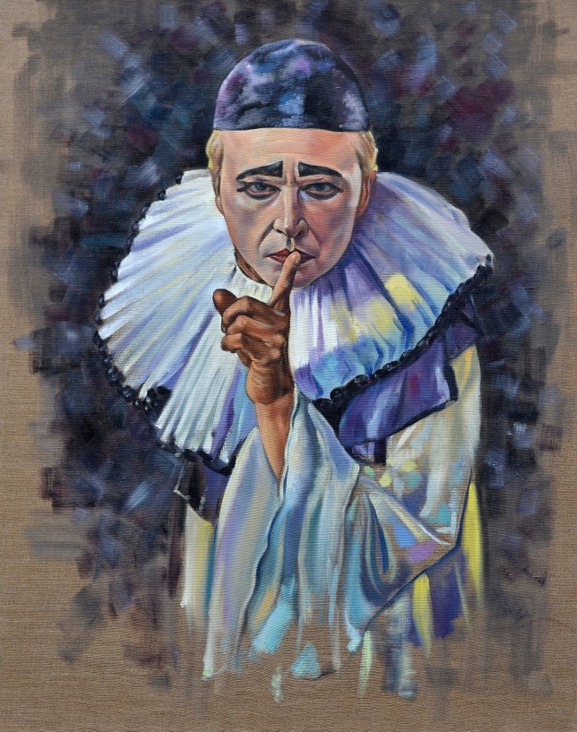 Painting for sale online - Be silent