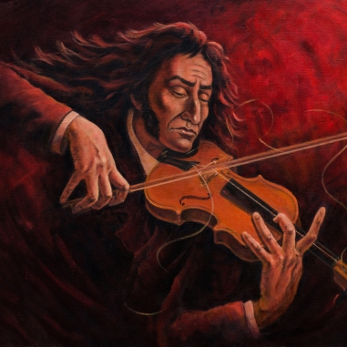 Painting for sale online - Paganini