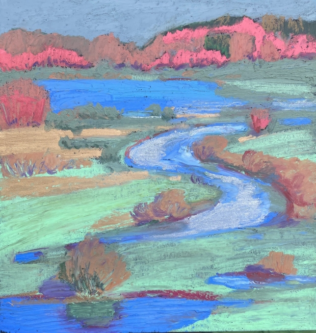 Painting for sale online - Река