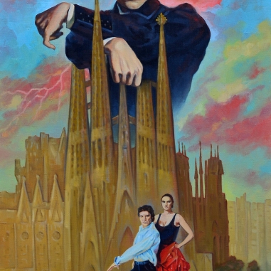 Painting for sale online - Dedicated to the great Antonio Gades 