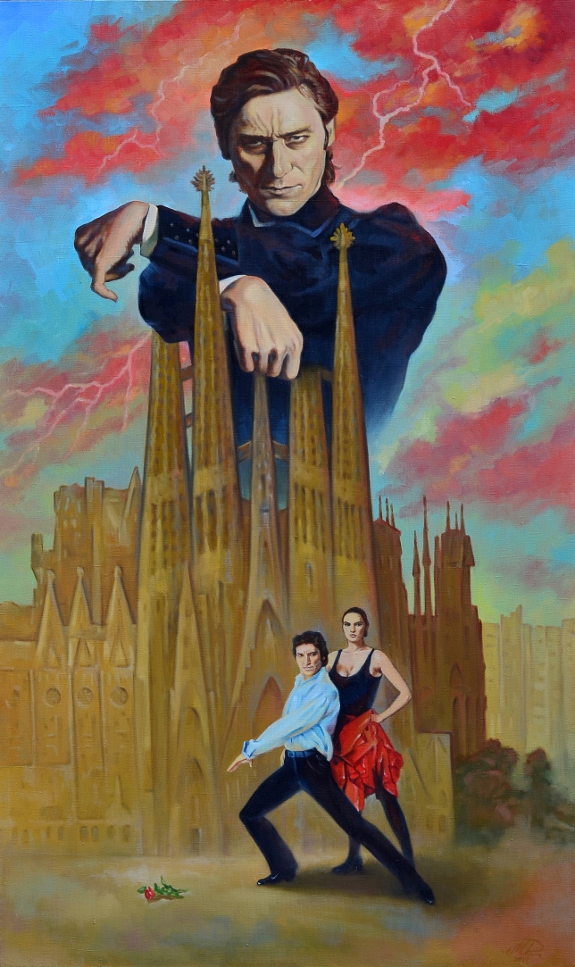 Painting for sale online - Dedicated to the great Antonio Gades 