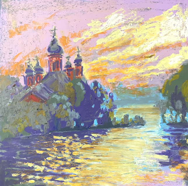 Painting for sale online - Sunset