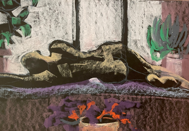 Painting for sale online - By the window