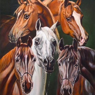 Painting for sale online - Horses