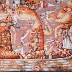 Painting for sale online - Carnival of Magic Strings