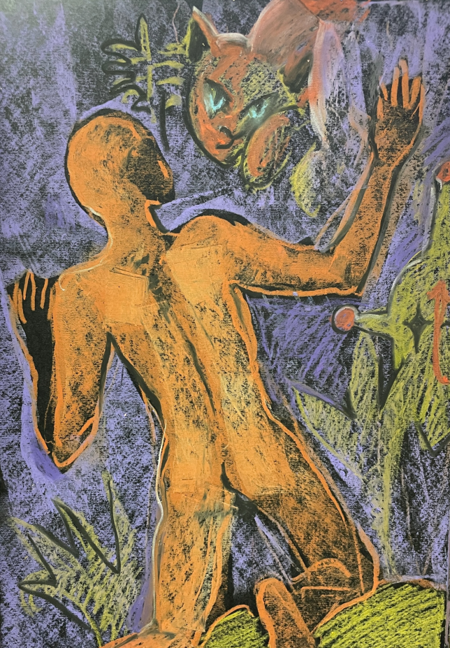 Painting for sale online - Fear