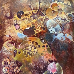 Painting for sale online - Underwater Kaleidoscope