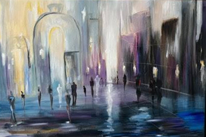 Painting for sale online - City