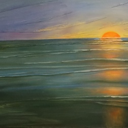 Painting for sale online - Evening tranquility