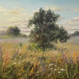 Painting for sale online - The dawn haze melts