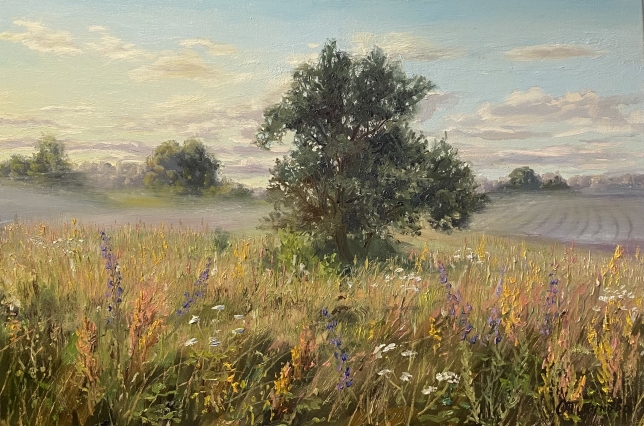 Painting for sale online - The dawn haze melts