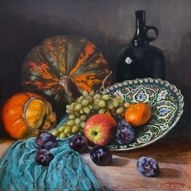 Painting for sale online - Still Life with Pumpkins