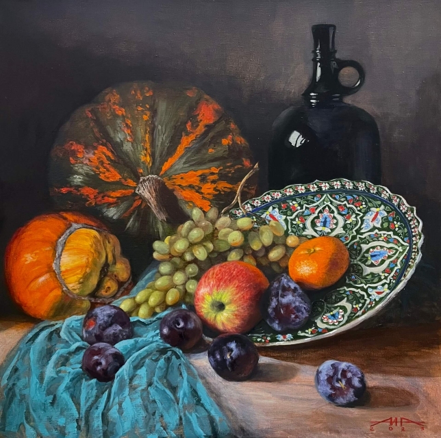 Painting for sale online - Still Life with Pumpkins