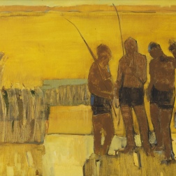 Painting for sale online - Fishermen on the Volga