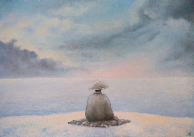 Painting for sale online - The Contemplator