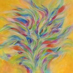 Painting for sale online - Flameleaf Symphony