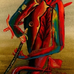 Painting for sale online - The Warrior of the Past Battles