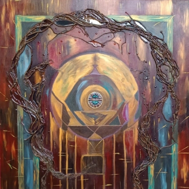 Painting for sale online - BROKEN REALITY 