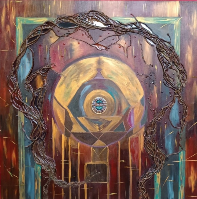 Painting for sale online - BROKEN REALITY 