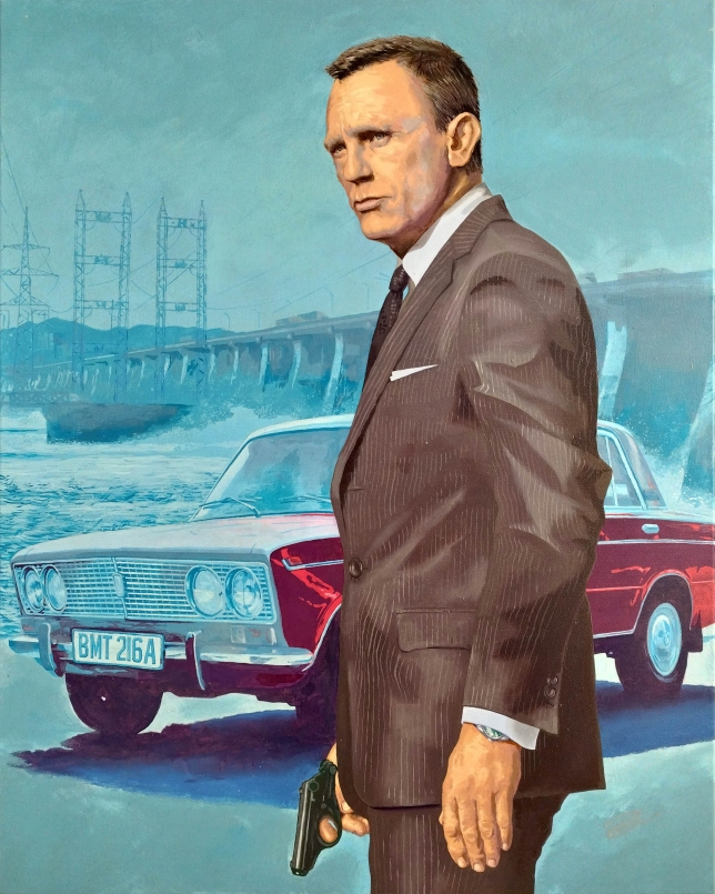 Painting for sale online - From Togliatti city with love