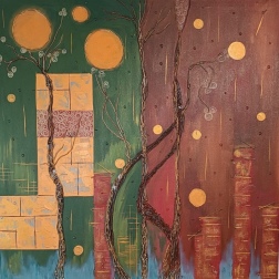 Painting for sale online - CITIES AND VILLAGES