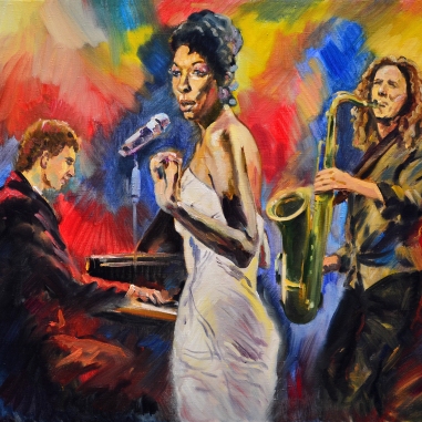 Painting for sale online - Jazz