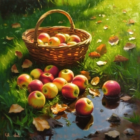 Painting for sale online - Apple Days
