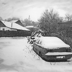 Painting for sale online - Old Yards 40